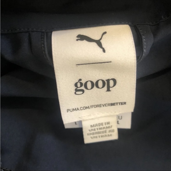 Puma x Goop Windbreaker Performance Jumpsuit Dark Sapphire 521145-89 Jumper - Picture 14 of 14